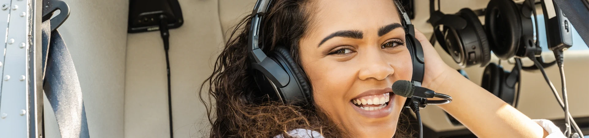 Aviation Career for Excellence pilot flying through clouds