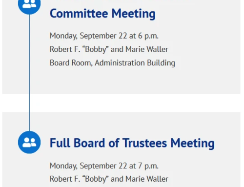 Board of Trustees Meetings