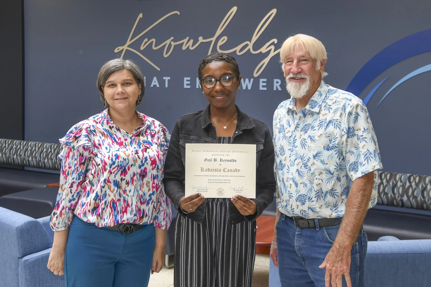 Lenoir Community College student awarded Gail B. Reynolds Scholarship