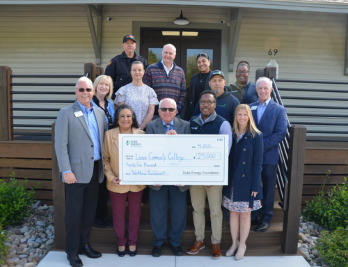 Lenoir Community College Receives $25,000 Duke Energy Grant to Launch Electrical Training in Maysville