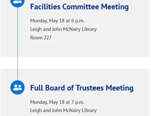 Board of Trustees Meetings