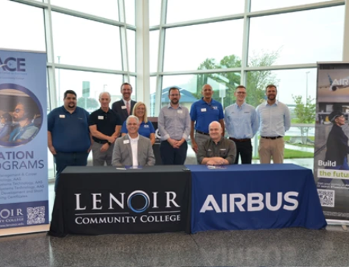 Lenoir Community College, Airbus partner to expand workforce training