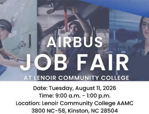 Airbus hosting Job Fair at LCC